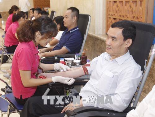 Văn phòng Chính phủ tổ chức chương trình hiến máu tình nguyện ảnh 1